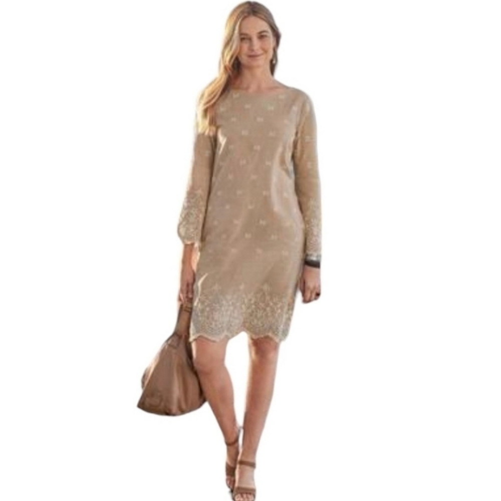 Sundance Tan Mini Dress